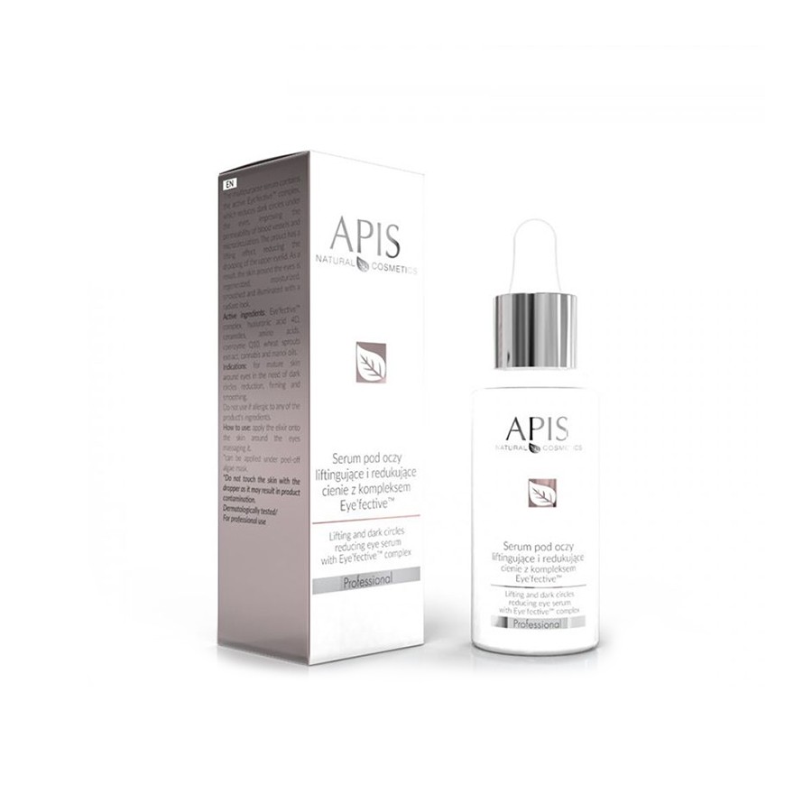 APIS Serum pod oczy liftingujące i redukujące cienie z kompleksem Eye"fectiveTM complex, 30 ml
