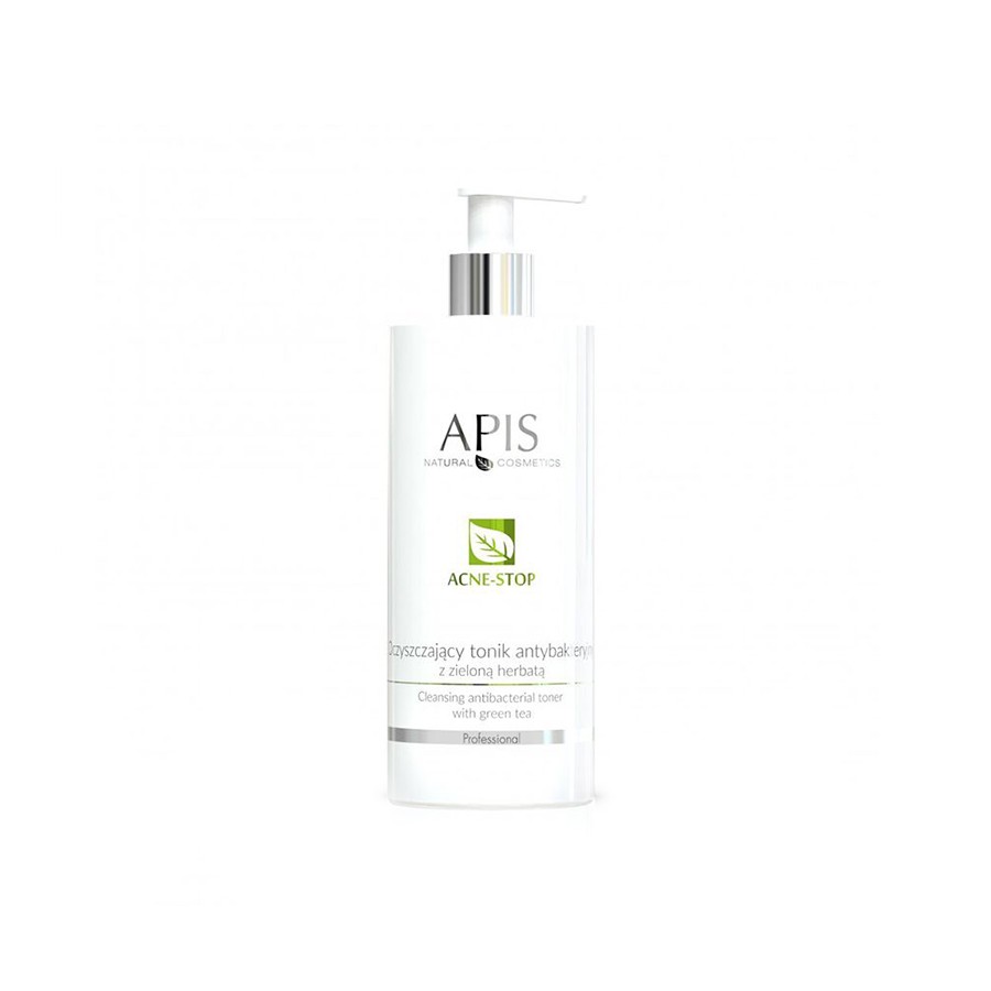 APIS Acne-Stop oczyszczający tonik antybakt. z zieloną herbatą 500ml