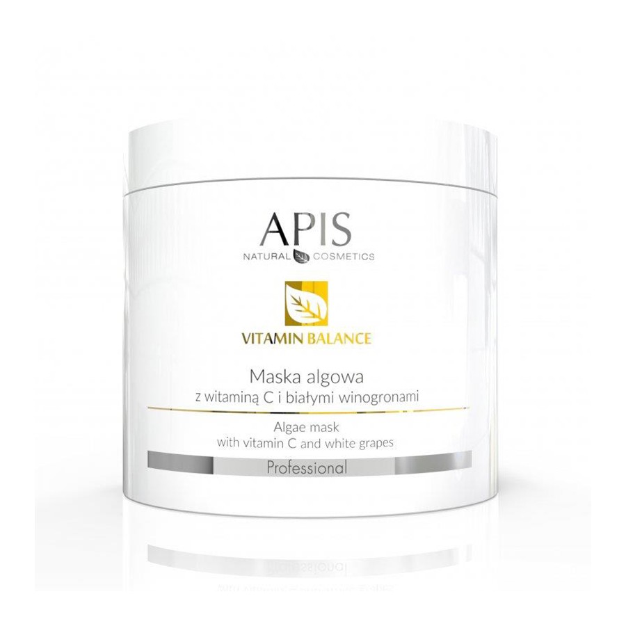 APIS Vitamin Balance maska algowa wit. C + białe winogrona 250g
