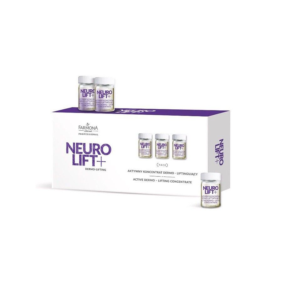 FARMONA NEURO LIFT+ Aktywny koncentrat dermo-liftingujący 10x5 ml