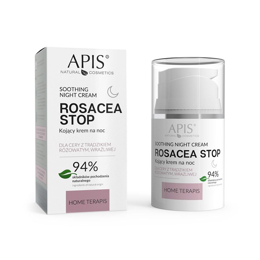 APIS ROSACEA- STOP Home terApis Kojący krem na noc 50 ml