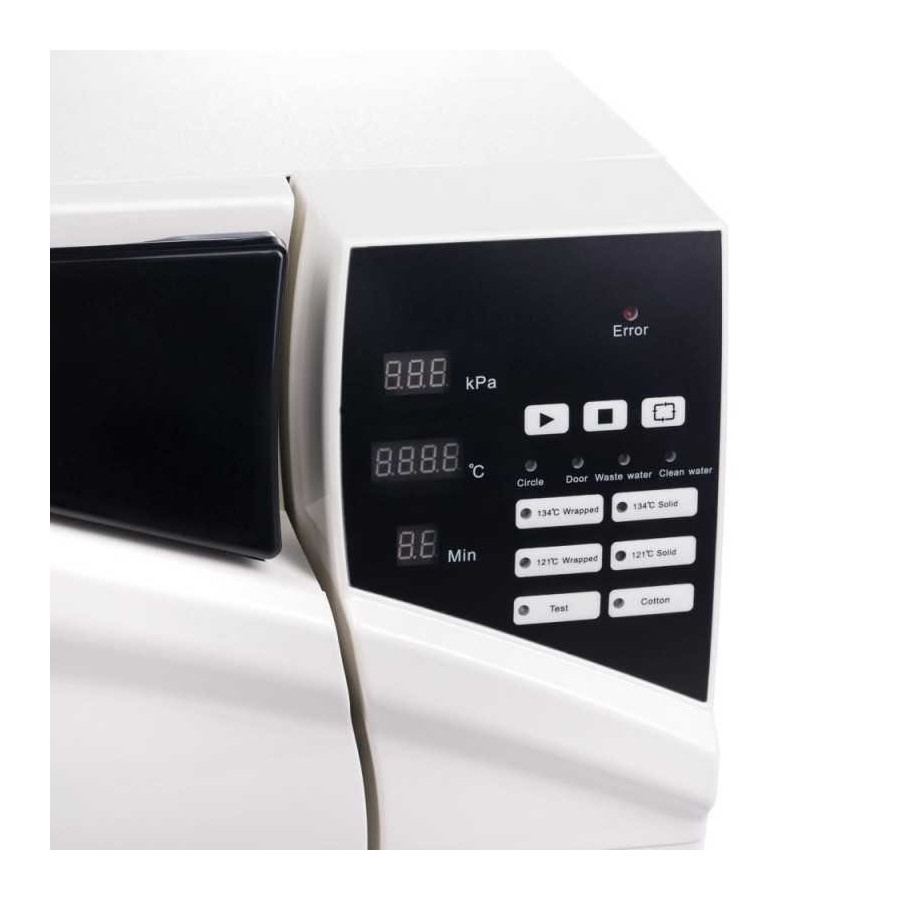 Autoklaw medyczny SteamIT LCD 8L, kl.B + drukarka - 3
