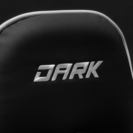 Fotel Gamingowy DARK Czarny / Biały