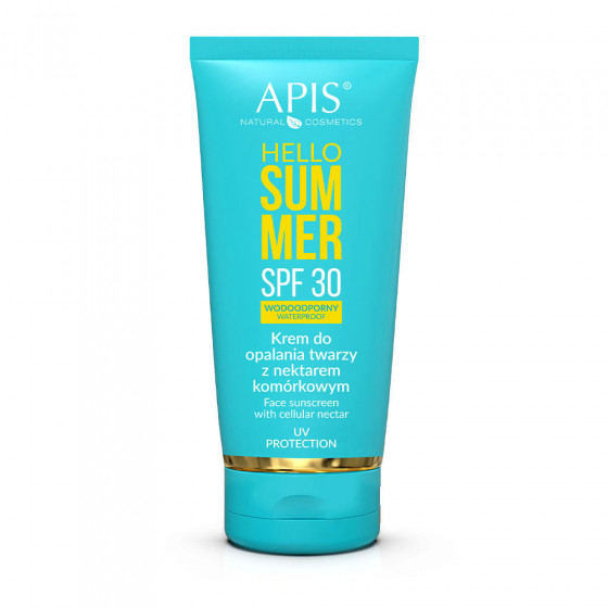 APIS Hello Summer Spf 30, Krem do opalania twarzy z nektarem komórkowym 50 ml 