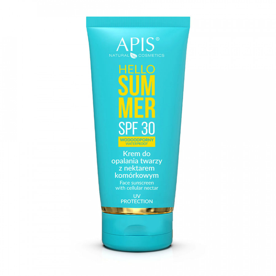 APIS Hello Summer Spf 30, Krem do opalania twarzy z nektarem komórkowym 50 ml 
