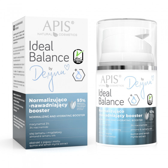 APIS Ideal Balance By Deynn, Normalizujaco-nawadniajacy booster 50 ml 